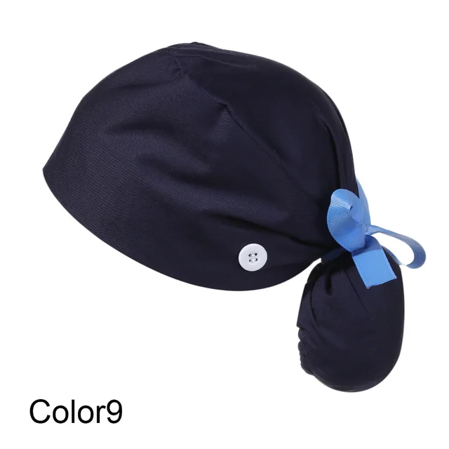 Fashion Cotton Ribbon Tie Working Cap 