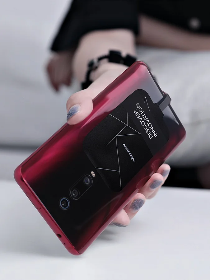 Wireless Receiver Nillkin Red mi K20 Red mi K20 Pro Qi Беспроводное зарядное устройство+ usb type C зарядное устройство Беспроводная зарядка для Xiaomi mi 9T mi 9T Pro - Цвет: Wireless Receiver