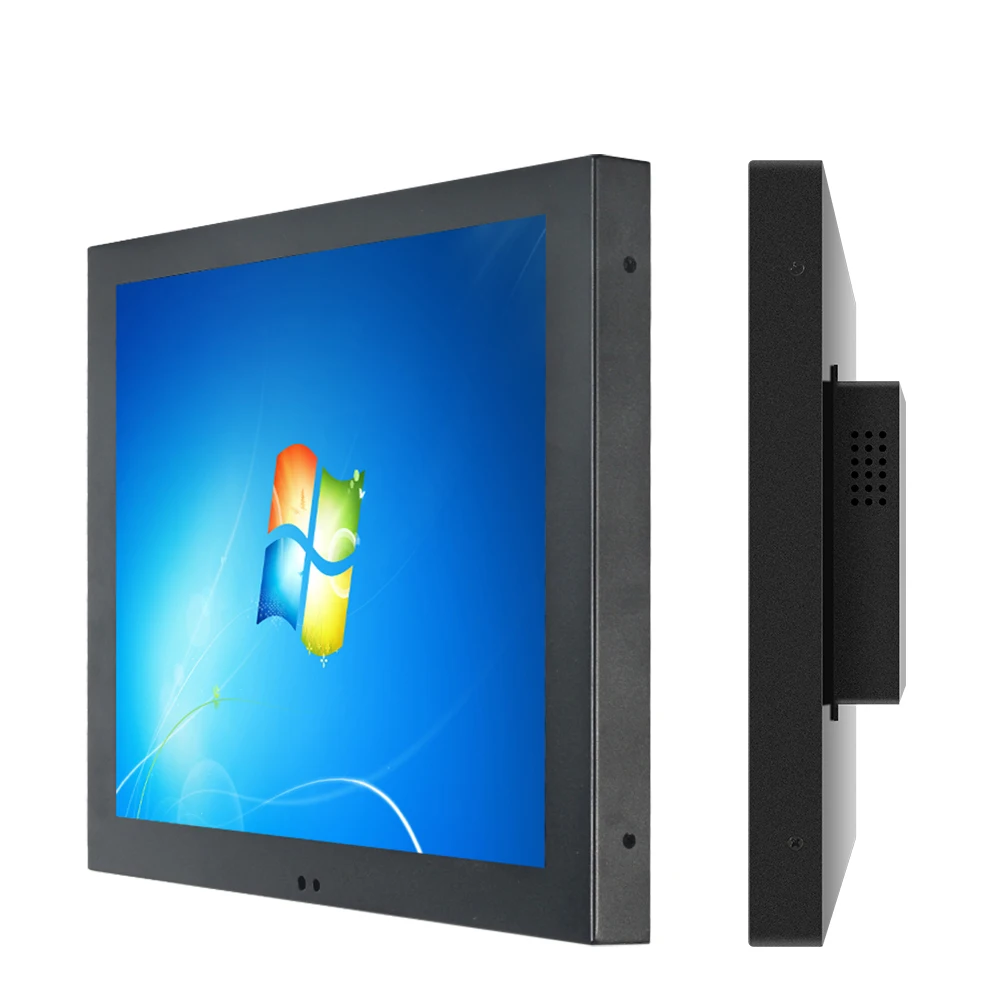 

with good price Small size 16:9 widescreen 7-inch Touch screen 800 * 480 lug mounted LCD display with VGA HDMI USB