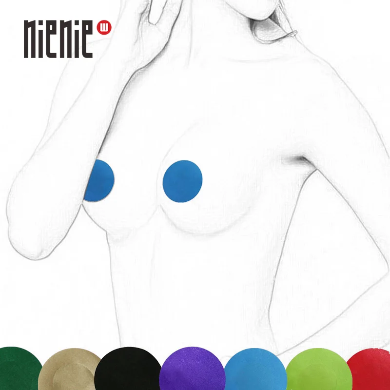 New 10 pairs(20Pcs)Women's Invisible Breast Lift Tape Overlays on Bra Nipple Stickers Chest Stickers Nipple Covers Accessories