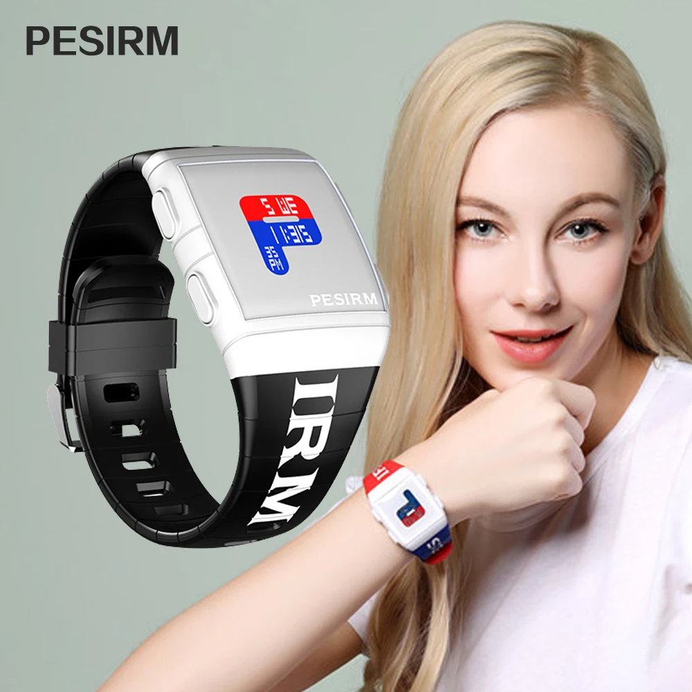 Новейшие светодиодные цифровые часы PESIRM 2019 модные спортивные 3 бар водостойкие