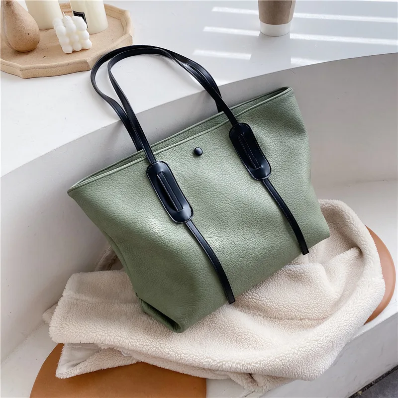 

Net Red Bag Women's 2020 Autumn And Winter New Style Fashion Korean-style Versatile Large Capacity Shoulder Bag Fashion Hand Tot