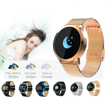 

2019 Smart Watch OLED Color Screen Men Fashion Fitness Tracker Heart Rate Monitor Blood Pressure Oxygen Man Women Smartwatch New