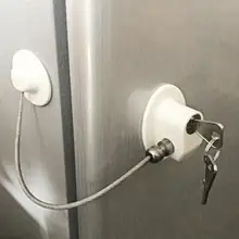 Защитное окно ящика Шкаф легко установить удар Бесплатный замок холодильника Детская безопасность предотвратить падение шкаф домашний клей