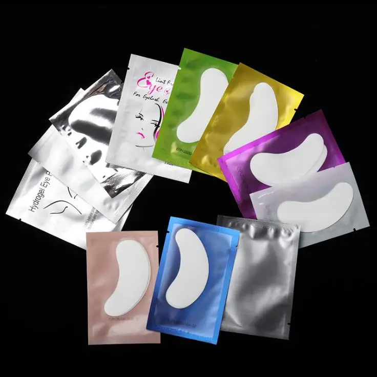 

5000 pairs Eyelash Extension Paper Patches Grafted Eye Stickers 9 Color Eyelash Under Eye Pads Eye Paper beauty SN05