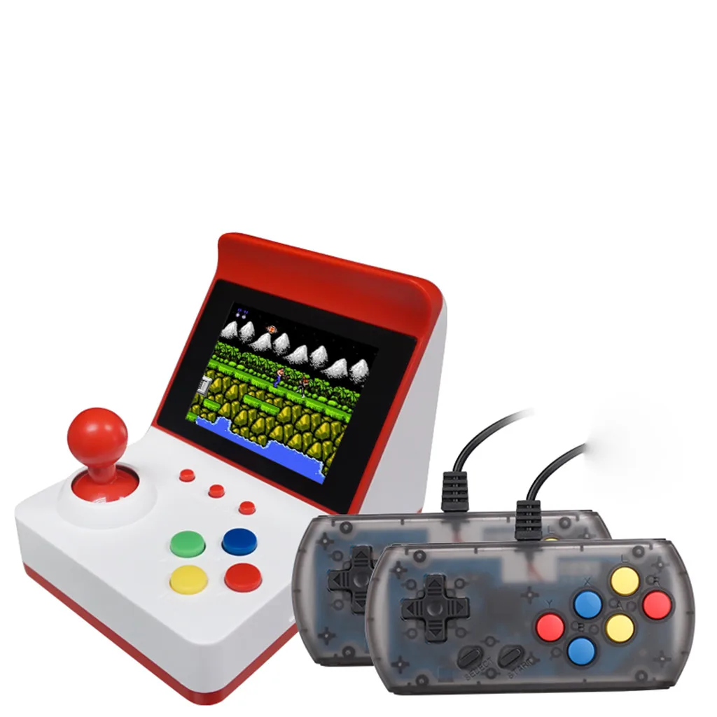 Игровая консоль для видео игровой мини-автомат 3,0 дюймов консоль классические ручные видеоигры с 2 контроллерами игры ретро игра Consola