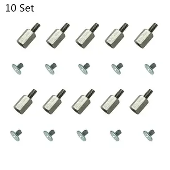 

10 Set Hand Mounting Kits Stand Off Screw Hex Nut for A-SUS M.2 SSD Motherboard B95C