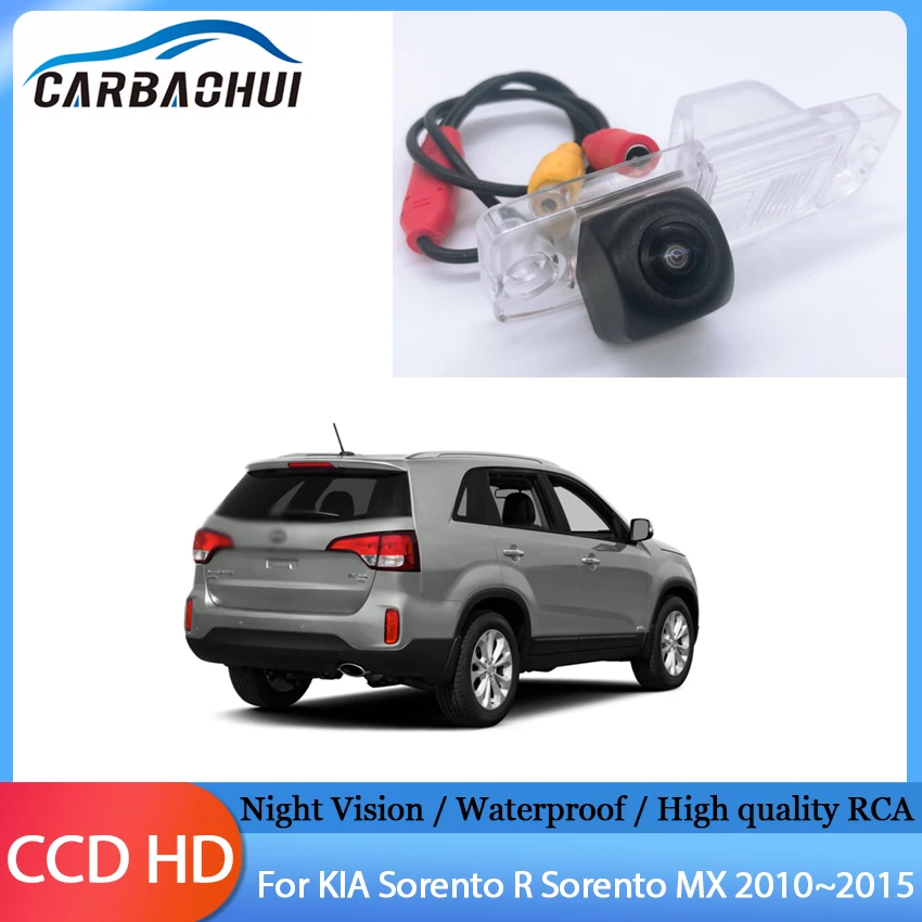 170 Degree Hd Night Vision Backup Reverse Rear View Camera Car Parking