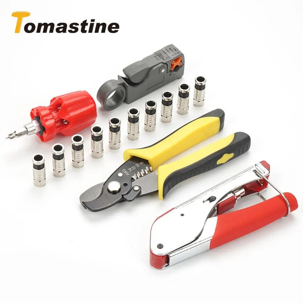 Многофункциональная отвертка разъемы типа F универсальный компрессионный