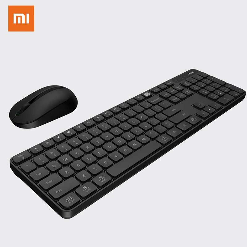 Xiaomi RF 2,4 GHz Draadloze Kantoor Toetsenbord Muis Set 104 Toetsen для Windows PC Mac Compatibele Draagbare USB