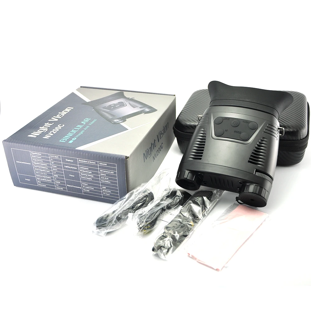 Visionking 640X48 цифровой ИК бинокль ночного видения видео/фотография Охотник высокое качественный бинокль горячий цифровой ночного видения Dev