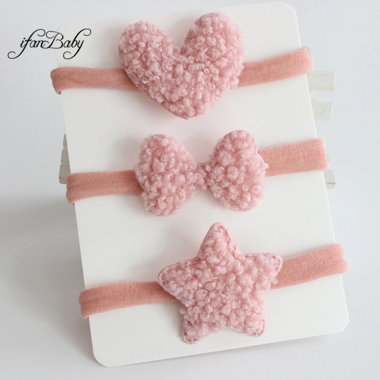 Cute Wool flower headband Nylon for Kids Girl Boutique |