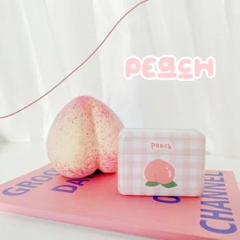 

Fruit Cherry Peach Earphone Case for Apple AirPods 1 2 Pro Case Silicone Flower Wireless Bluetooth Earphone Protect Cover Case