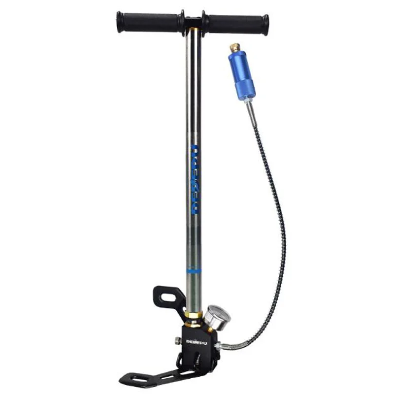 

DEDEPU Pcp Pump 4 Four Stages Stage High Pressure Hand Pump Operated Air Pump 30Mpa 4500Psi Hpa Tank Hunting Car Bike Air Rechar