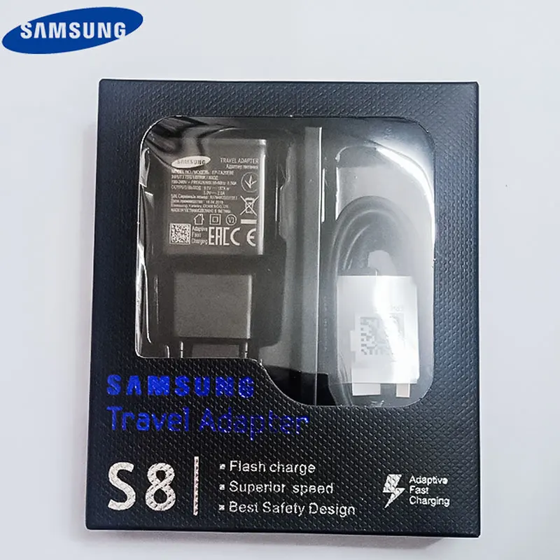 female usb to male phone jack adapter Samsung Fast Charger Usb Charger Adapter 9V 1.67A Quick Charge Type C Cable for Galaxy A30 A40 A50 A70 A60 S8 S9 Plus Note 8 9 iphone to type c converter Adapters & Converters