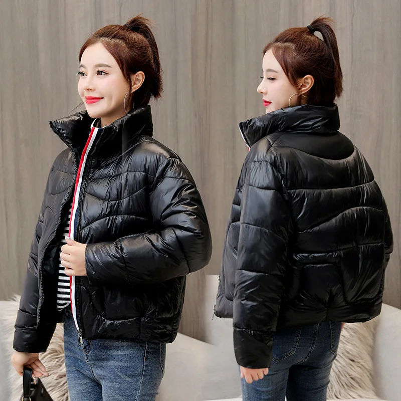 

Short Lightweight Cotton-padded Clothes down Jacket Cotton-padded Clothes Women's 2019 New Style Korean-style Loose Cotton Overc