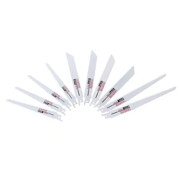 

10 Pcs/Set 6-8" Reciprocating Saw Blades Kit Woodworking Cutting Power Hand Tool Drop Ship Support