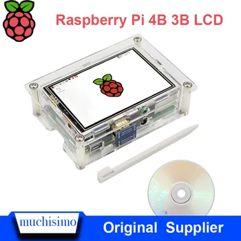 

Raspberry Pi 4B Touch Screen Display TFT 3.5inch HDMI display For Raspberry Pi 3B 3B+ Lcd Screen display adjustable backlight