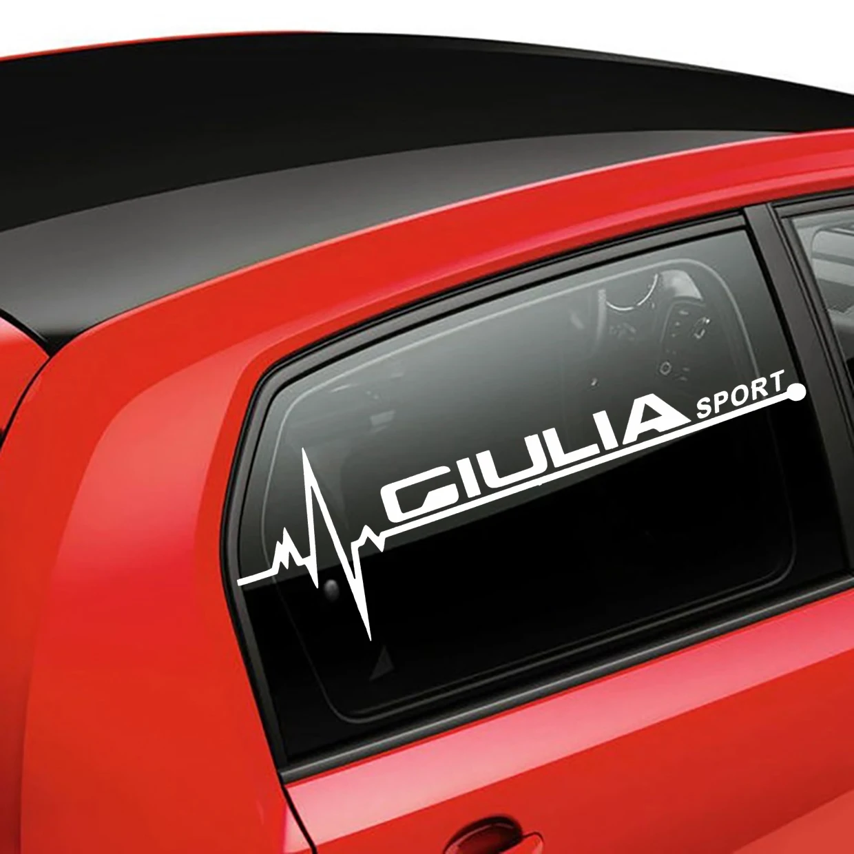 2 шт. наклейки на боковые окна автомобиля Alfa Romeo 159 Giulietta Giulia 147 156 Mito Stelvio GT Sportiva |