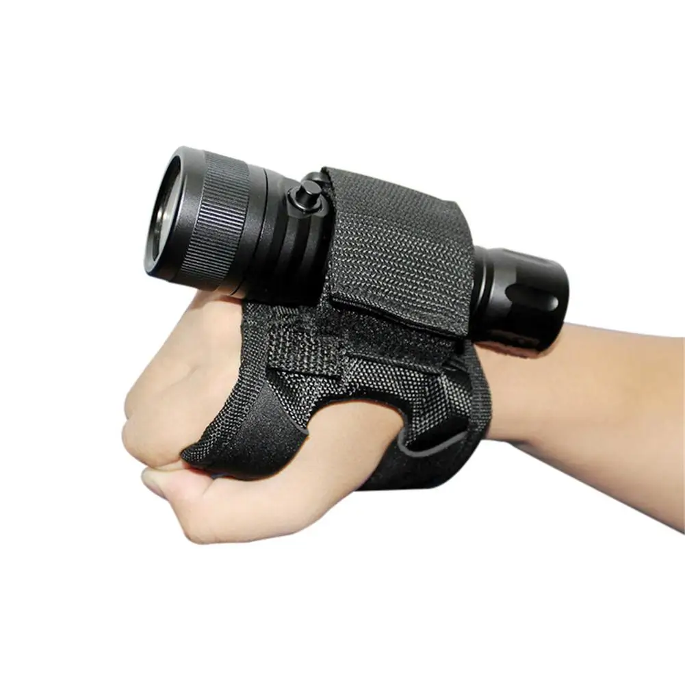 

Flashlight Holster Belt Carry Case Flashlight Pouch Holster for Duty belt Holder with Molle System for Outdoors Riding Diving