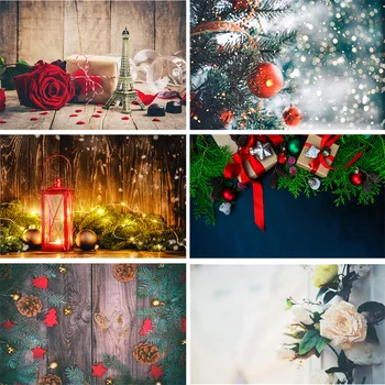 

SHENGYONGBAO Vinyl Custom Photography Backdrops Christmas Theme Photography Background 191106AF-006