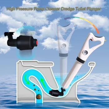 

Air Drain Blaster Sink Pipe High Pressure Pump Cleaner Dredge Toilet Plunger Clogged Remover Bathroom Pipe Bathtub
