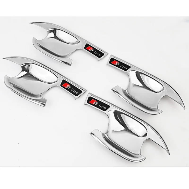 

for18-20 Audi Q5L Door Bowl Handle Decorative Patch Refit Dedicated External Door Handle Interior Door Bowl Car Supplies