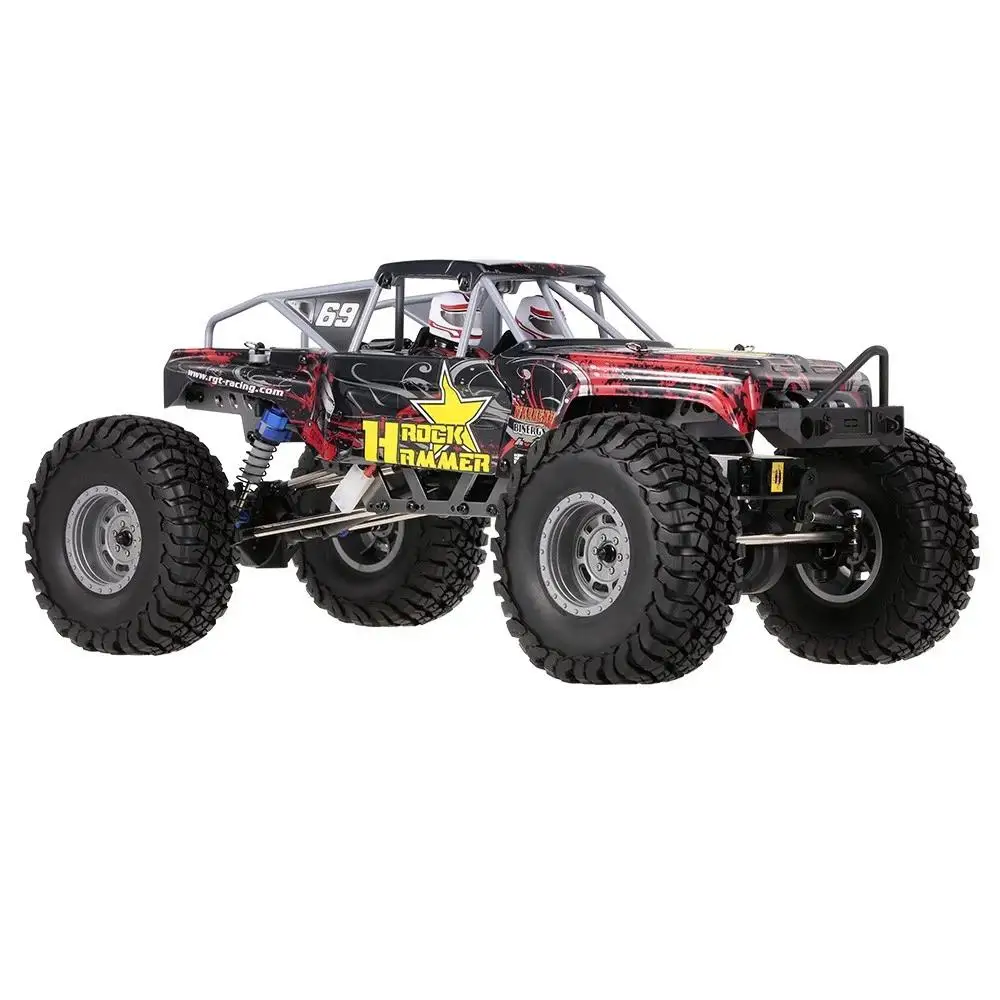 RCtown RGT 18000 1/10 2,4 GHz 4WD водонепроницаемый гоночный Радиоуправляемый автомобиль внедорожник Рок Гусеничный RTC RC игрушка