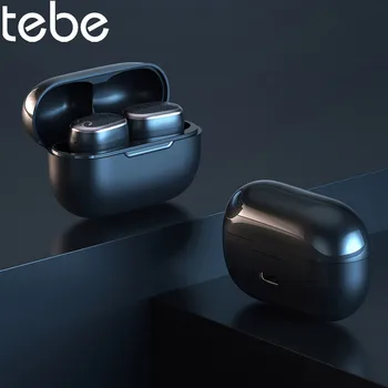 

tebe Bluetooth Wireless Earphones with Mic Sports Stereo TWS Headset 300mAh Touch Control Earbuard for iPhone Samsung Huawei