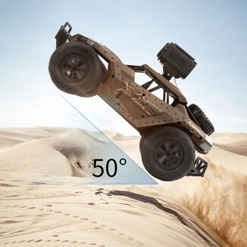 Tanie RC samochód z WiFi FPV HD kamera 720P 118 Radio pilot zdalnego sterowania wspiąć się na Off samochód zabawka ciężarówki zabawki 25 km h elektryczny szybki wyścig