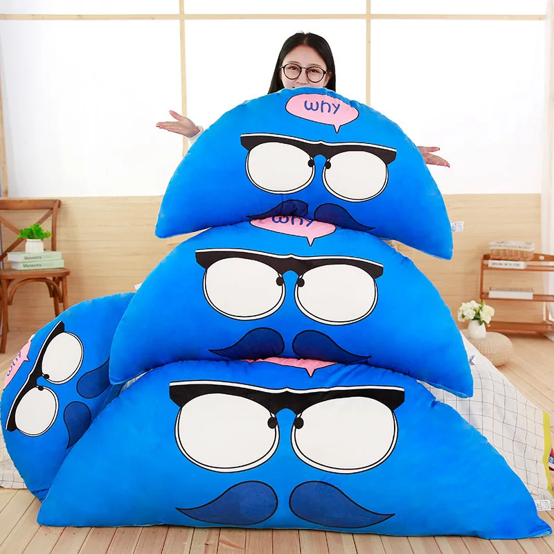

Cartoon Animal Bedside-Size Room Backrest Students Dormitory Single Person Pillow Waist Support by Valentine's Day Gift