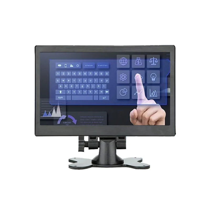 Новинка 10 1 дюймов 1280X800 IPS ЖК-дисплей монитор емкостный сенсорный экран для ПК