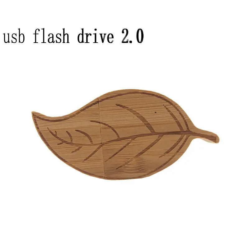 USB флеш накопитель с деревянными листьями 4/16/32/64 ГБ 10 шт.|USB флэш-накопители| |
