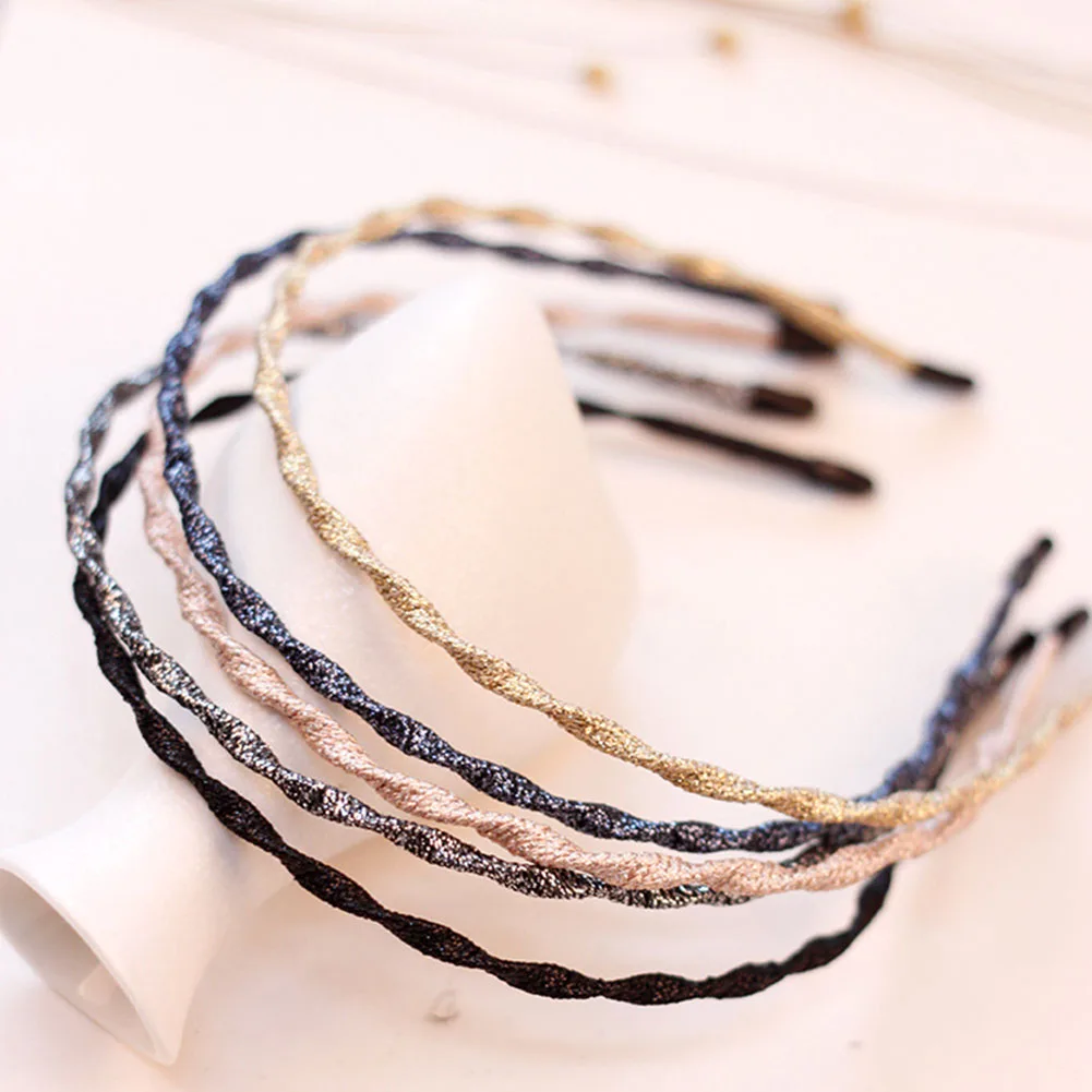 Женский обруч для волос Модный мягкий в Корейском стиле шикарный супер тонкий с