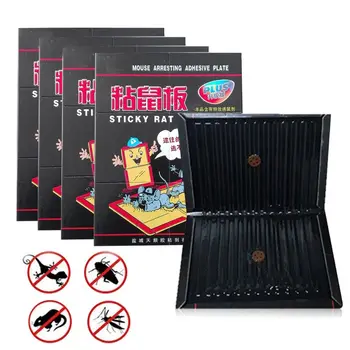 

Mouse Trap - Mouse Glue Trap, Rat Glue Trap with Strong Sticky Board Glue Board - for Mice Rats Rodents Cockroaches 5pack