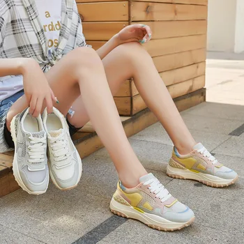 

Sports shoes women's summer Korean version of the mesh women's shoes 2020 new wild breathable women's vulcanized shoes FA-132