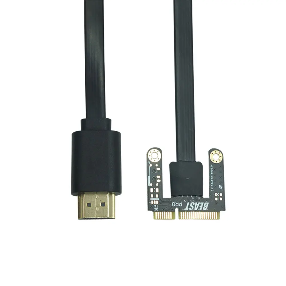 Mini PCI-E to HDMI-compatible Cable Adapter for Mini Pci-e Version EXP GDC Graphics Card Adapter for Laptop dropship
