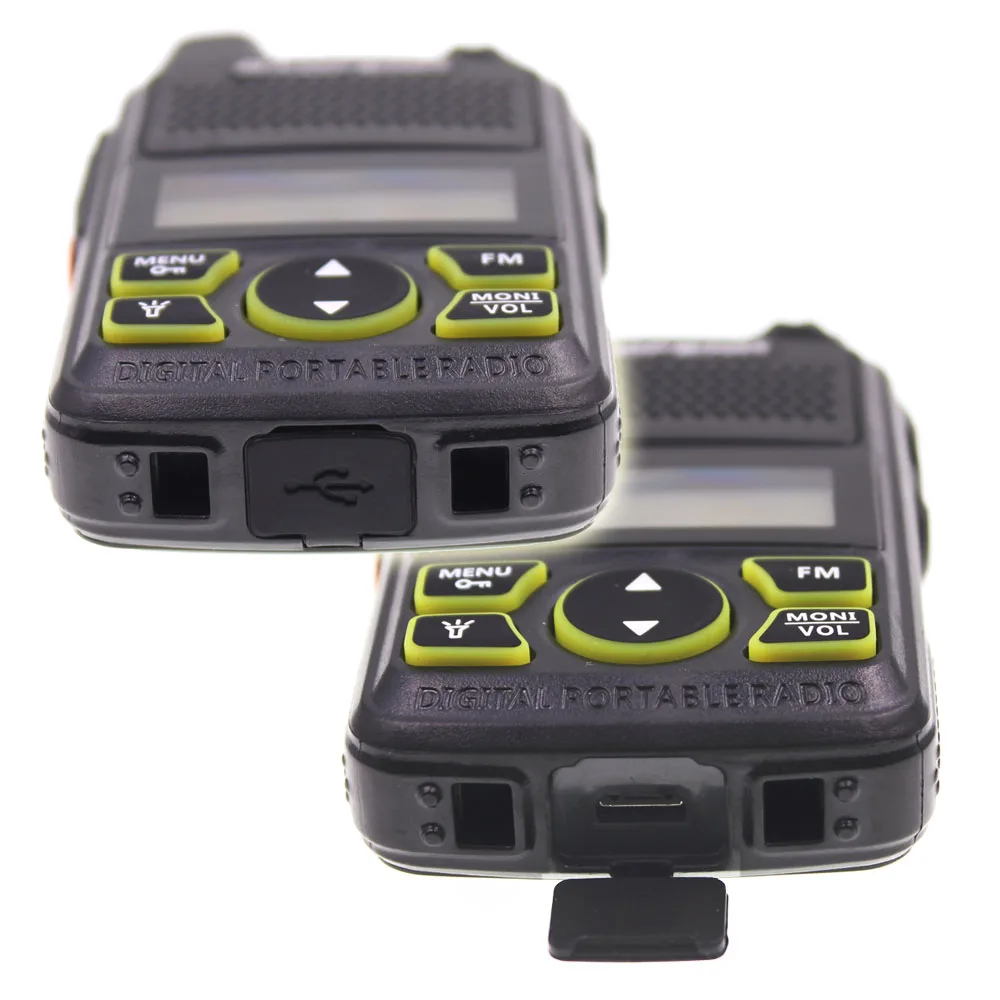 2 шт./лот BAOFENG T1 мини двухстороннее радио BF-T1 Walkie Talkie UHF 400-470mhz 20CH портативный Ham FM CB радио портативный приемопередатчик