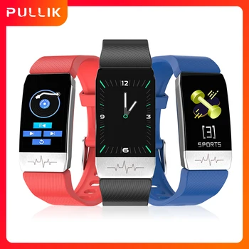 

T1s Smart Watch Body Temperature Heart Rate Monitor Fitness Watch ECG Music Control Sport Smartwatch Men Women 2020 New