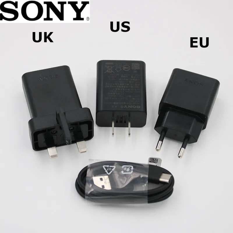 Зарядное устройство для Sony uch10 с USB портом Xperia L1 G3312 XA1 Plus Ultra G3116 XA2 X Compact XZs XZ2 ucb20 Type