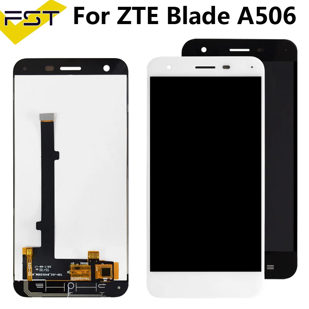 ЖК-дисплей для ZTE Blade A506 + детали замены телефона 5 2 дюйма Инструменты клей |