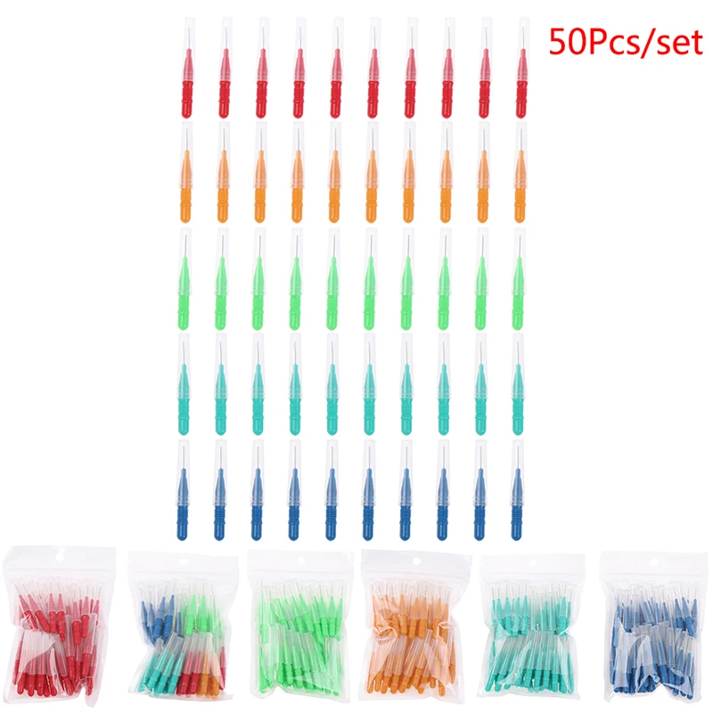 

3MM Tooth Floss Oral Hygiene Dental Floss Soft Plastic Interdental Brush Toothpick Healthy for Teeth Cleaning Oral Care