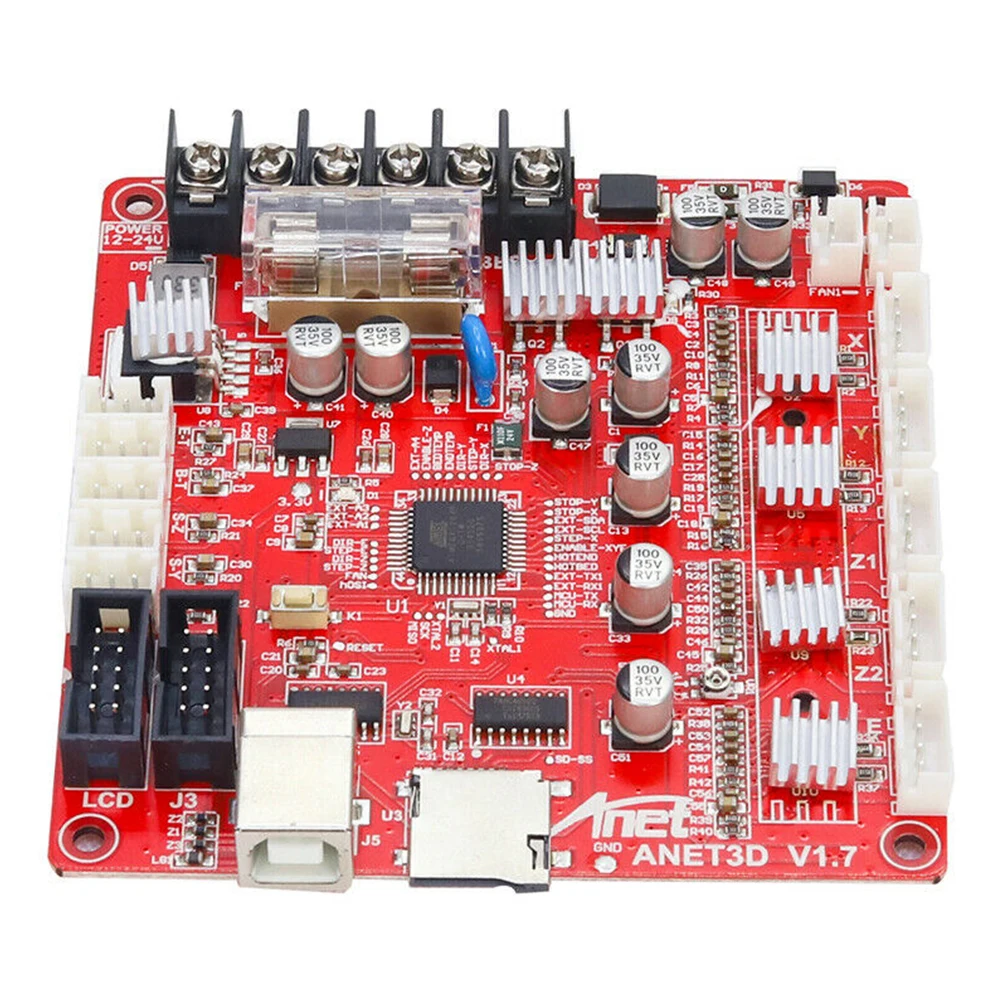 

Self Assembly Mainboard Control Motherboard DIY Office Repair Replacement Practical 3D Printer Durable V1.7 Parts For Anet A8