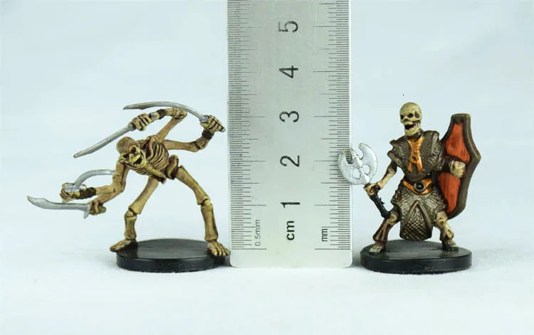 1: 72 пропорции смолы литье модель Coast Wizard и подземелье Волшебники шахматы модель демон Дракон зомби модель игрушки