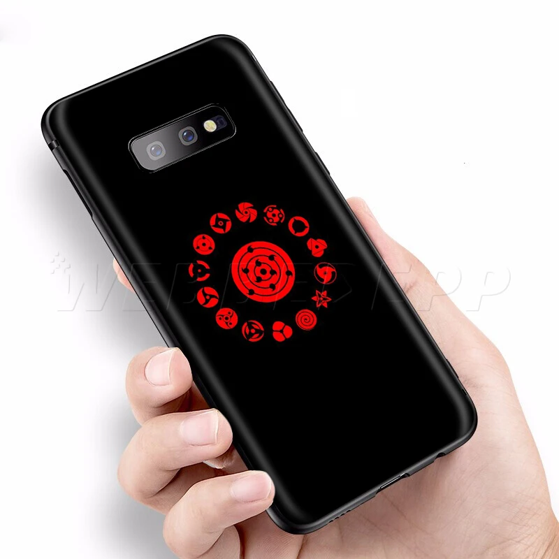 Webbedepp Наруто Какаши чехол для samsung Galaxy S7 S8 S9 S10 Edge Plus Note 10 8 9 A10 A20 A30 A40 A50 A60 A70