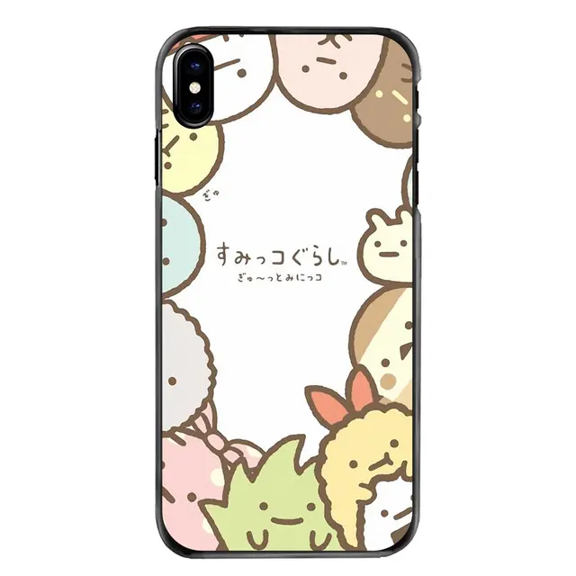 Accessories Phone Shell Case Sumikko Gurashi Art Wallpaper For Iphone 4 4s 5 5s 5c Se 6 6s 7 8 Plus X Xr Xs Max Ipod Touch 4 5 6 Fitted Cases Aliexpress