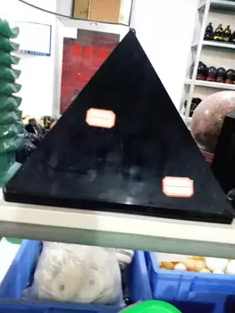 

Huge 17400g NATURAL OBSIDIAN QUARTZ CRYSTAL PYRAMID HEALING
