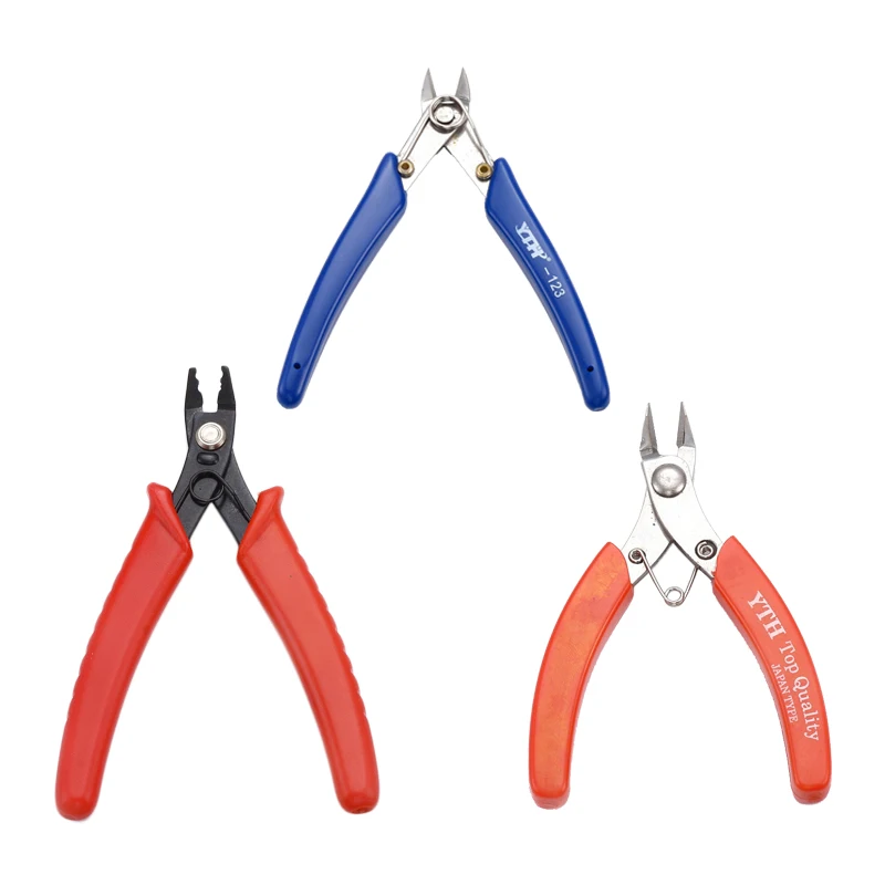 

Stainless Steel Jewelry Pliers Tools Side Cutting Crimping Plier, Wire Cutter Pliers jewelry making DIY bracelet necklace Tool