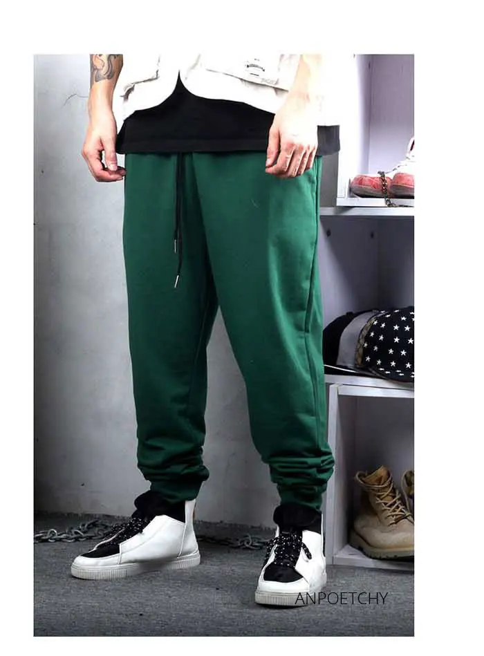 Fahion Joggers Men Casual Sweat Pants Hiphop Harem Trousers Streetwear Pants Men Clothing harem trousers