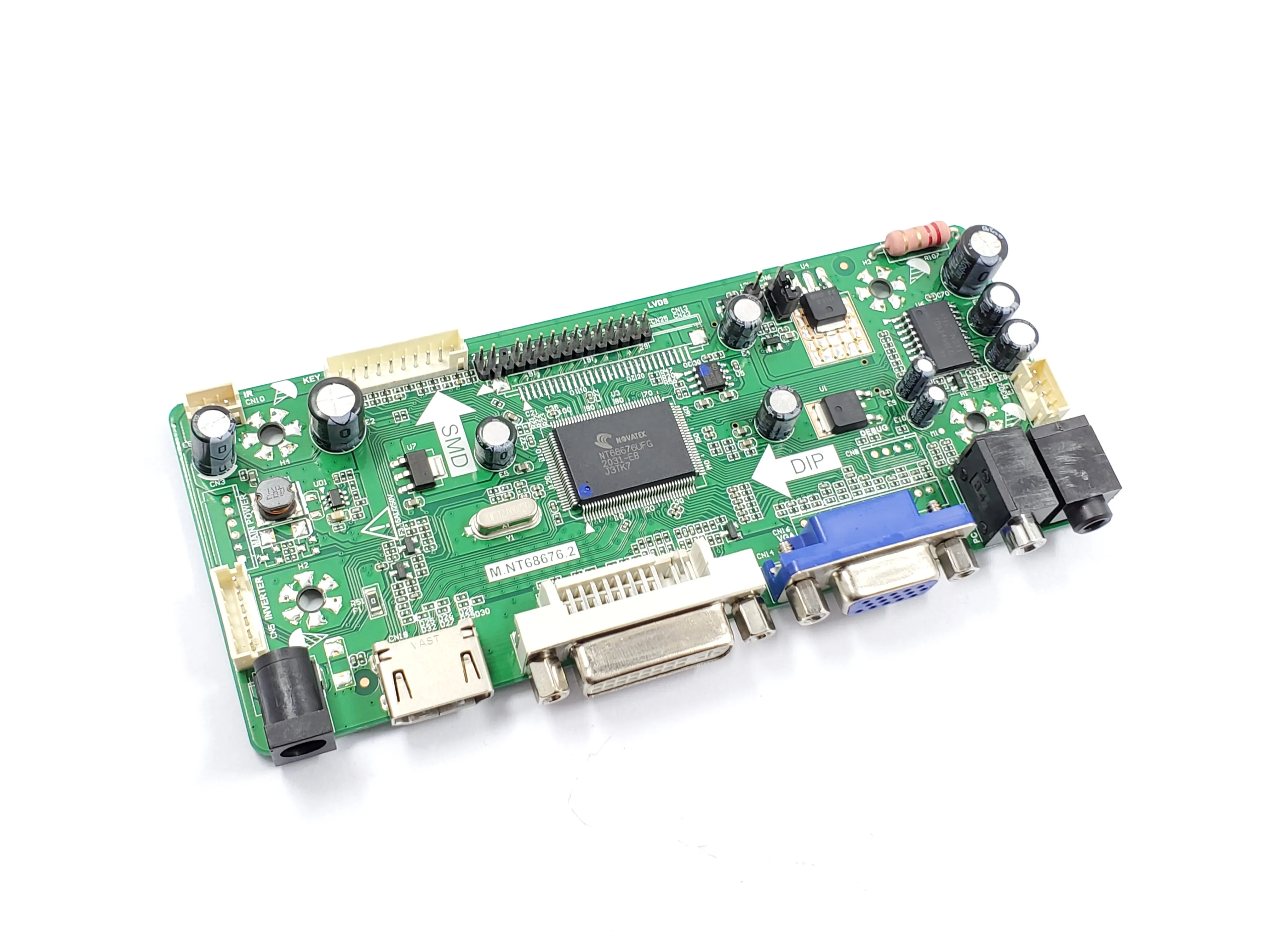 LP140WH1 컨트롤러 보드 HDMI 호환 DVI VGA 오디오 드라이버 키트 14/15.6 디스플레이 1366X768 LVDS 1ch 6 비트 40 핀 LCD 패널